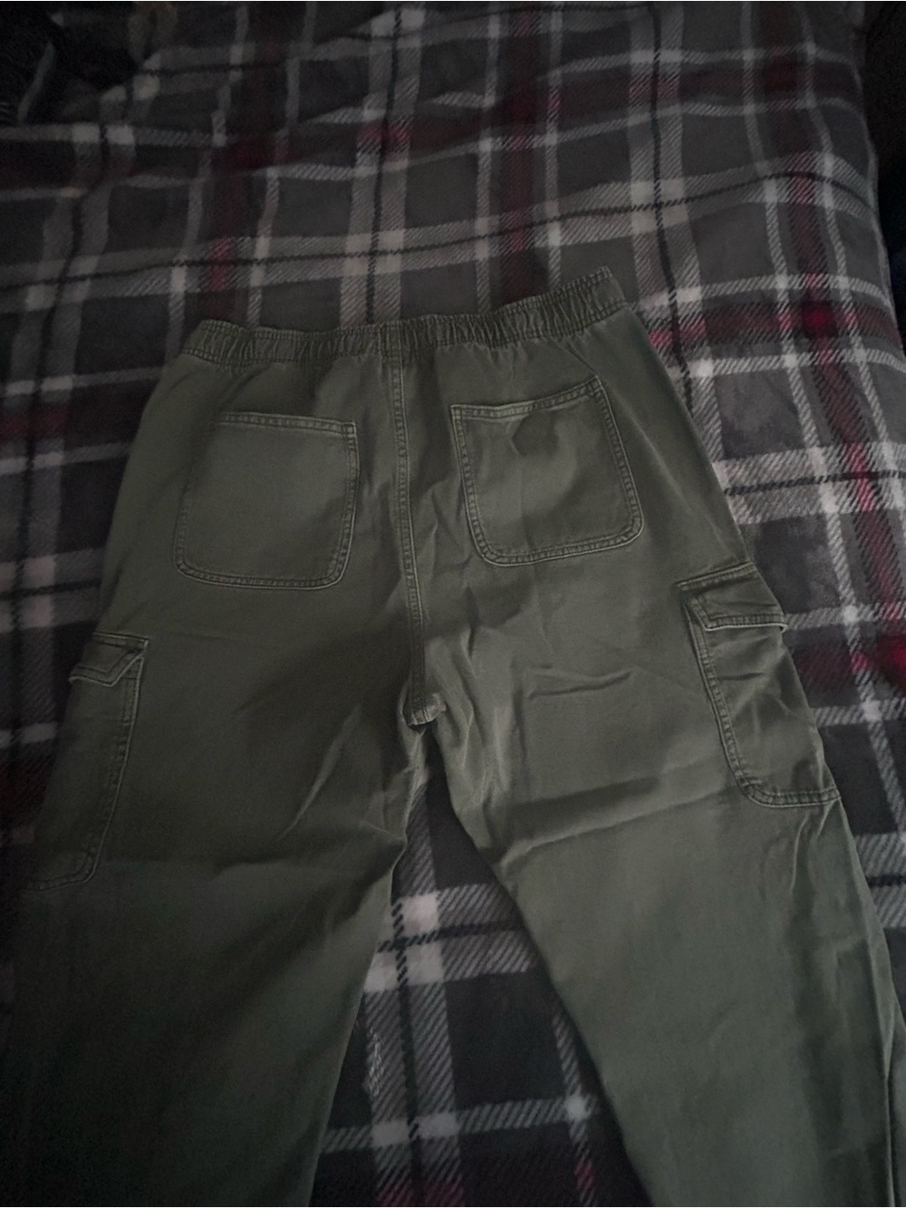 GAP Cargo Easy Jean Pull On Green Large - Picture 8 of 9